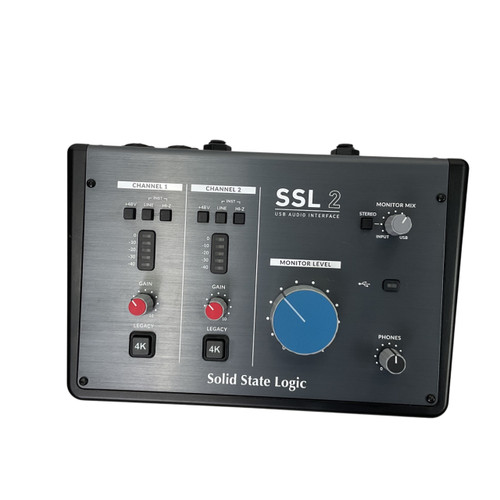 Vist Large View of Product Image Which is Used Solid State Logic - SSL SSL2 Computer Interface 2 A/D Recording Inputs