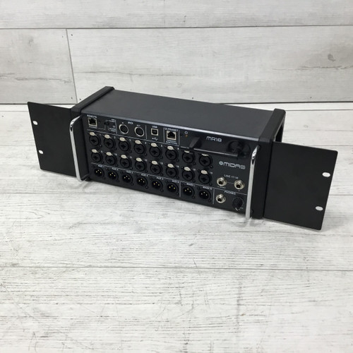 Vist Large View of Product Image Which is Used Midas MR18 18 Channel Tablet Controlled Digital Rackmount Mixer