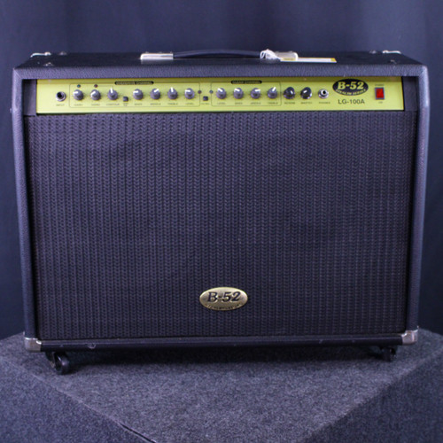 Vist Large View of Product Image Which is Used B-52 LG-100A STEALTH SERIES 2 x 12 Guitar Speaker Cabinet 2 x 12