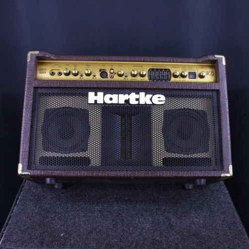 Vist Large View of Product Image Which is Used Hartke AC75 ACOUSTIC RIBBON COMBO AMP Solid State Guitar Combo Other