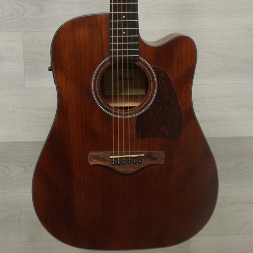 Vist Large View of Product Image Which is Used Ibanez AW54CE-OPN Laminate Top Acoustic Guitar @Bridge