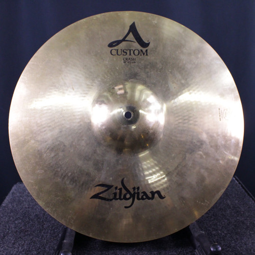 Vist Large View of Product Image Which is Used Zildjian 18 A CUSTOM CRASH Crash Cymbal 18"