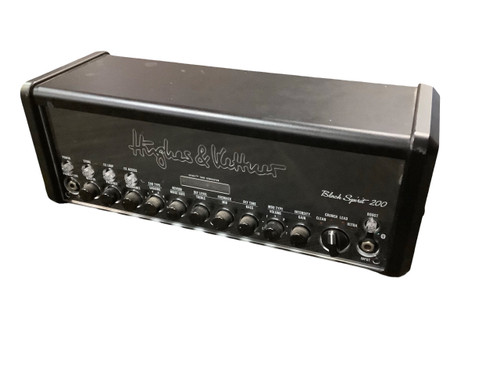 Vist Large View of Product Image Which is Used Hughes & Kettner BLACK SPIRIT 200 Solid State Guitar Head