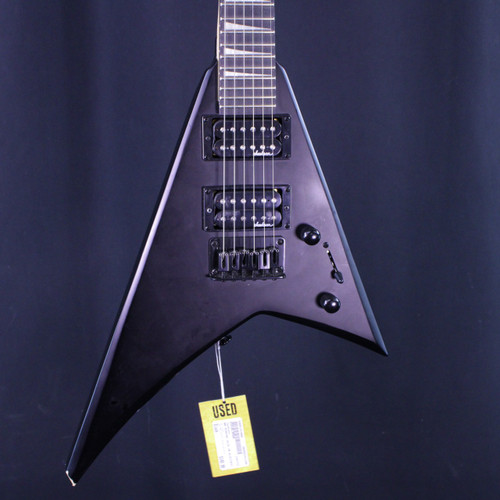 Vist Large View of Product Image Which is Used Jackson RR MINION JS1X JR ELECTRIC GUITAR Pointy Electric Guitar Black 6-String
