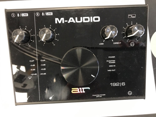 Vist Large View of Product Image Which is Used M-Audio AIR 192 6 Computer Interface 2 A/D Recording Inputs
