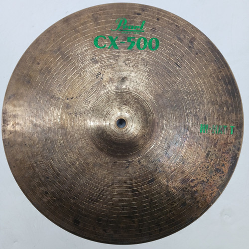 Vist Large View of Product Image Which is Used Pearl CX-500 Hi Hat Cymbals 14"