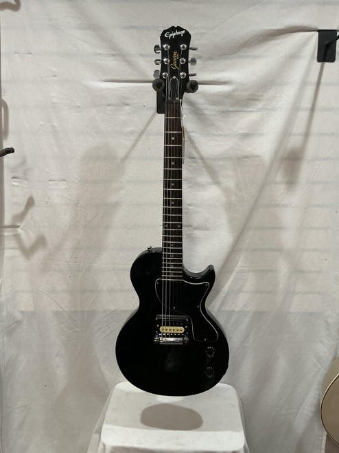 Vist Large View of Product Image Which is Used Epiphone LES PAUL JUNIOR LP Type Electric Guitar Black 6-String