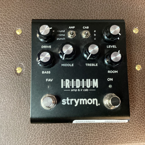 Vist Large View of Product Image Which is Used Strymon IRIDIUM Guitar PreAmp Pedal