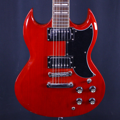 Vist Large View of Product Image Which is Used Jay Turser JT-50 CUSTOM Double Cut Electric Guitar Red 6-String