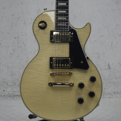 Vist Large View of Product Image Which is Used Epiphone les Paul Custom Pro Anniversary LP Type Electric Guitar Natural 6-String