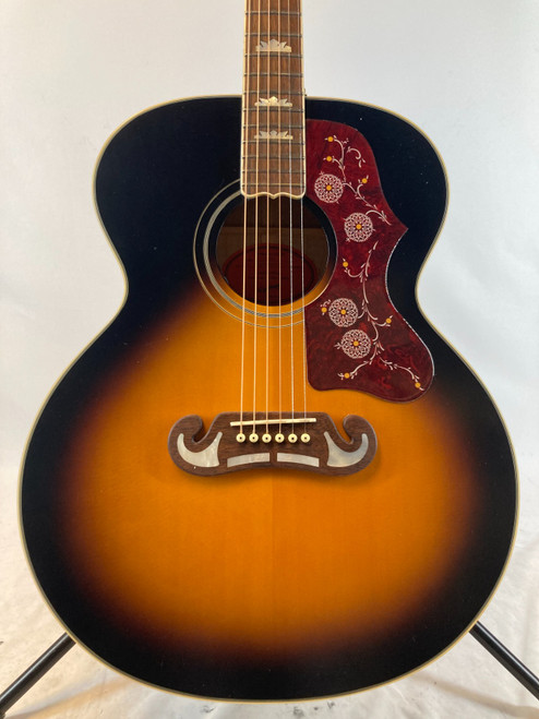 Vist Large View of Product Image Which is Used Epiphone Inspired by Gibson J-200 Solid Top Acoustic Guitar