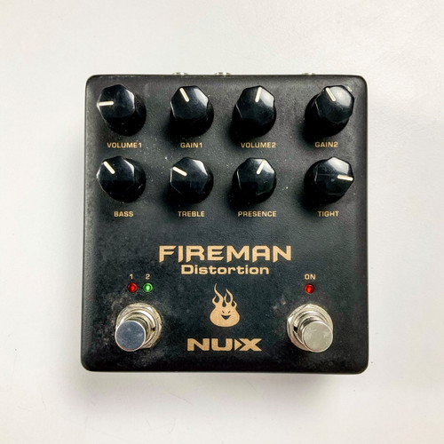 Vist Large View of Product Image Which is Used Nux Fireman Distortion Pedal