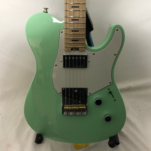 Vist Large View of Product Image Which is Used Yamaha PACS+11SM PACIFICA T Type Electric Guitar Green 6-String