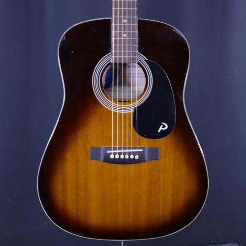 Vist Large View of Product Image Which is Used Palmer P-33 ACOUSTIC - AS IS BRIDGE CRACK Laminate Top Acoustic Guitar Tobacco Sunburst