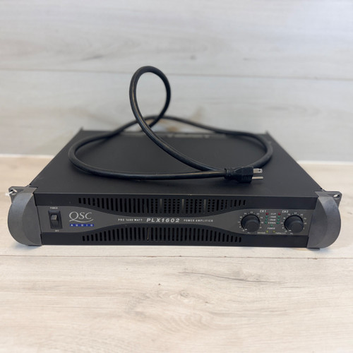 Vist Large View of Product Image Which is Used QSC PLX 1602 Power Amplifier
