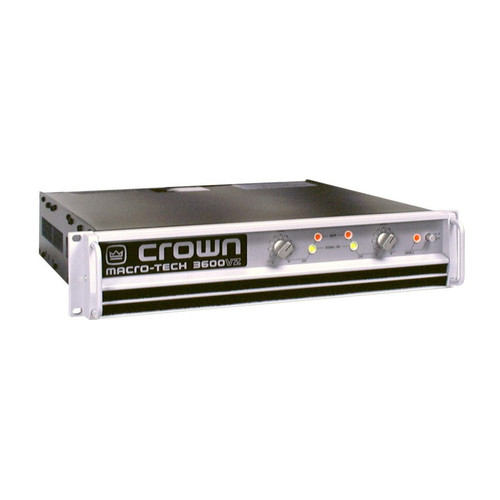 Vist Large View of Product Image Which is Used Crown MACRO-TECH 3600VZ Power Amplifier