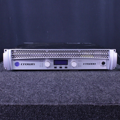 Vist Large View of Product Image Which is Used Crown I-TECH I-T6000 POWER AMP Power Amplifier