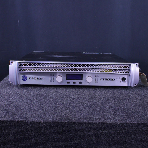 Vist Large View of Product Image Which is Used Crown I-TECH I-T8000 POWER AMP Power Amplifier