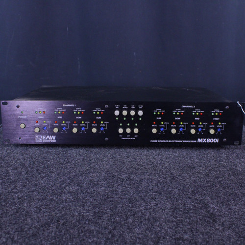 Vist Large View of Product Image Which is Used EAW MX800I ELECTRONIC PROCESSOR CROSSOVER Pro Sound Effects Unit