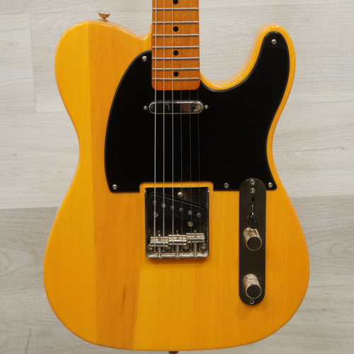 Vist Large View of Product Image Which is Used Squier Classic Vibe 50s Telecaster Electric Guitar Yellow