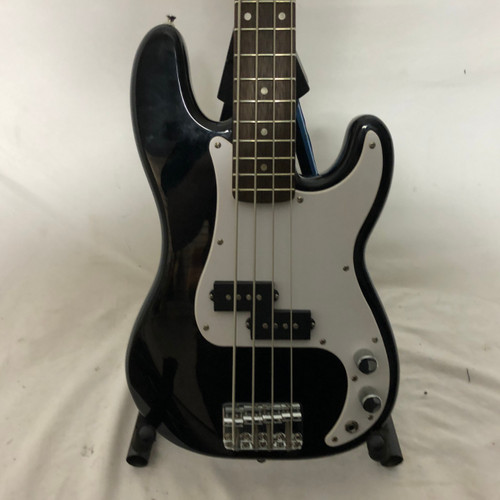 Vist Large View of Product Image Which is Used Squier MINI P BASS P Type Bass Guitar Black 4-String
