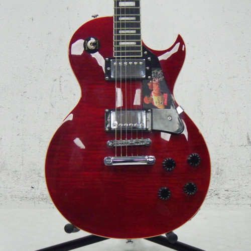 Vist Large View of Product Image Which is Used leo Jaymez Single Cut Standard LP Type Electric Guitar Red 6-String