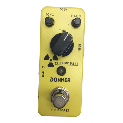 Vist Large View of Product Image Which is Used Donner Yellow Fall Delay Pedal