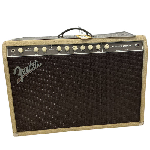 Vist Large View of Product Image Which is Used Fender SUPER SONIC 1 x 12 Tube Combo Amplifier 1 x 12