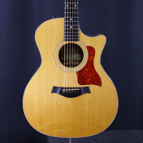Vist Large View of Product Image Which is Used Taylor 314CE Solid Top Acoustic Guitar Natural