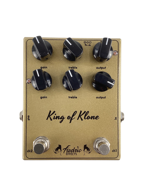 Vist Large View of Product Image Which is Used Fredric Effects King of Klone Overdrive Pedal 