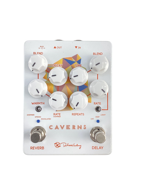 Vist Large View of Product Image Which is Used Keeley CAVERNS V2 Reverb Pedal