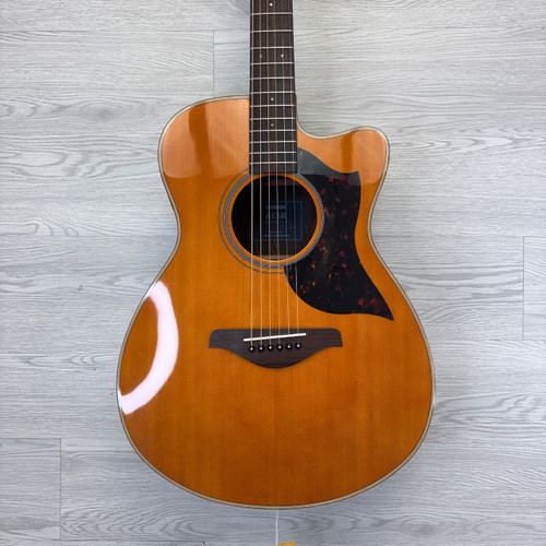 Vist Large View of Product Image Which is Used Yamaha AC1R SOLID TOP ACOUSTIC Solid Top Acoustic Guitar Wood