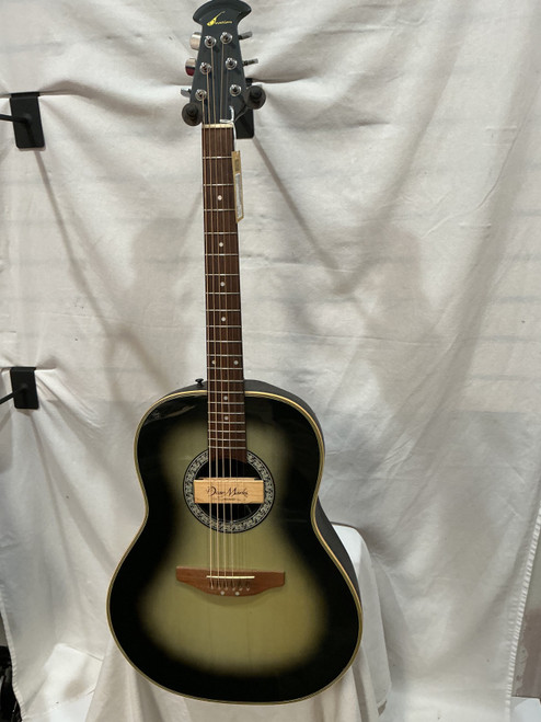 Vist Large View of Product Image Which is Used Ovation CELEBRITY CC1 W/ DEAN MARKEY Laminate Top Acoustic Guitar Green