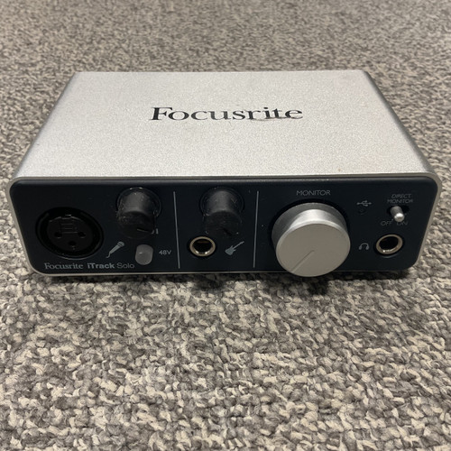 Vist Large View of Product Image Which is Used FOCUSRITE ITRACK SOLO Computer Interface