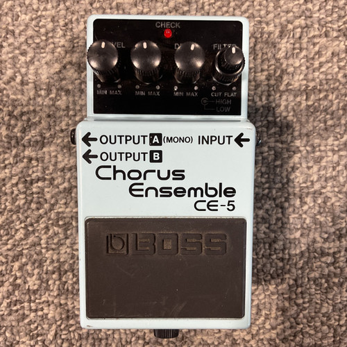 Vist Large View of Product Image Which is Used BOSS CE-5 CHORUS ENSEMBLE Guitar Pedal
