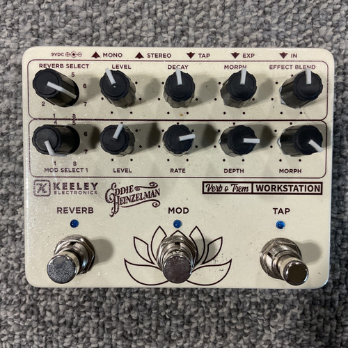 Vist Large View of Product Image Which is Used KEELEY EDDIE HEINZELMAN VERB-O-TREM WORKSTATION Guitar Pedal