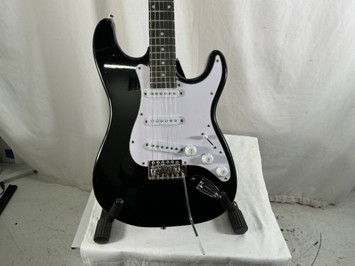 Vist Large View of Product Image Which is Used STEDMAN PRO STRAT S Type Electric Guitar Black 6-String