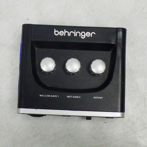 Vist Large View of Product Image Which is Used Behringer U-PHORIA UM2 Computer Interface 2 A/D Recording Inputs