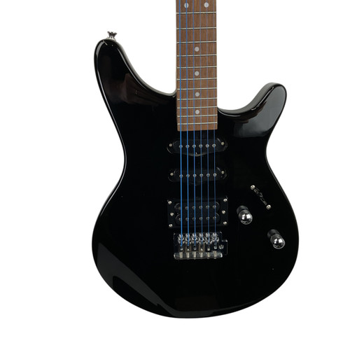 Vist Large View of Product Image Which is Used Rogue ROCKETEER S Type Electric Guitar Black 6-String