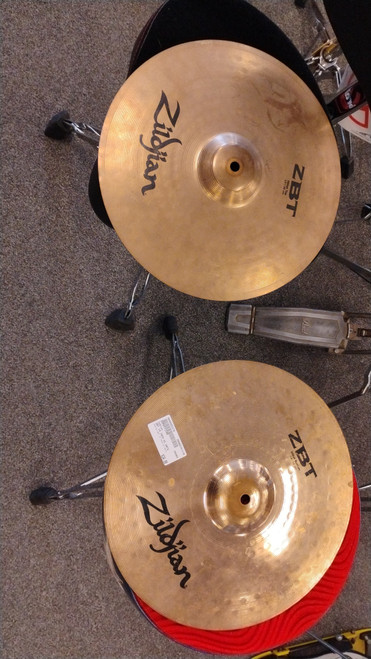 Vist Large View of Product Image Which is Used zildjian ZBT 14 INCH HI HATS Hi Hat Cymbals 14"