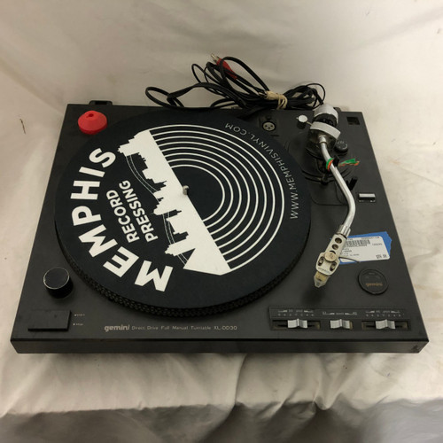 Vist Large View of Product Image Which is Used Gemini XL-DD30 Turntable