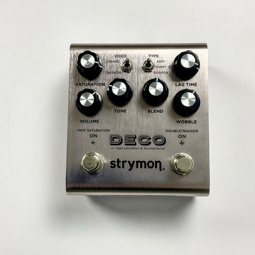 Vist Large View of Product Image Which is Used Strymon Deco Tape Saturator & Doubletracker Echo Pedal