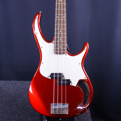 Vist Large View of Product Image Which is Used Peavey ZODIAC BASS NEEDS ELECTRONICS Bass Guitar Red 4-String