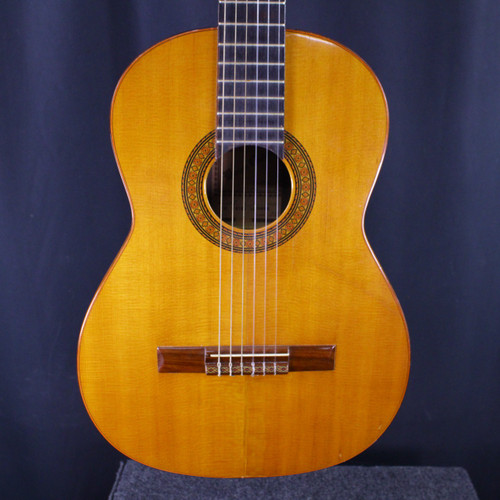 Vist Large View of Product Image Which is Used WILSON CLASSICAL GUITAR AS IS Laminate Top Acoustic Guitar Natural