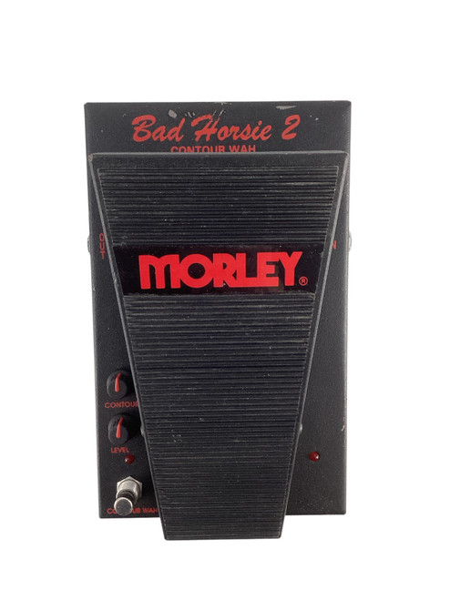 Vist Large View of Product Image Which is Used Morley Steve Vai Bad Horsie 2 Contour Wah Pedal 