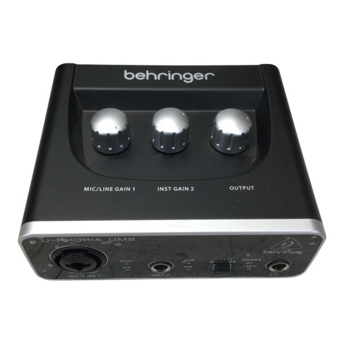 Vist Large View of Product Image Which is Used Behringer U-POHRIA UM2 Computer Interface 1 A/D Recording Inputs