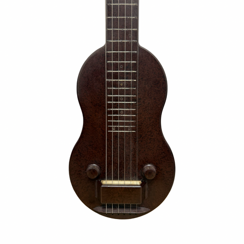 Vist Large View of Product Image Which is Used Kiesel BAKELITE LAP STEEL Vintage Lap Steel