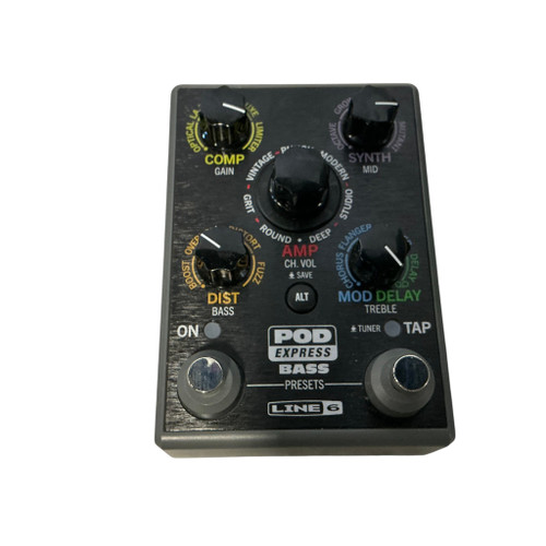 Vist Large View of Product Image Which is Used Line 6 POD EXPRESS BASS Multi-FX Pedal