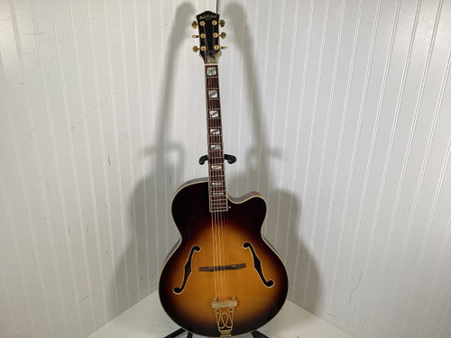 Vist Large View of Product Image Which is Used Carlo Robelli EL-500 Semi-Hollow Electric Guitar Tobacco Sunburst 6-String