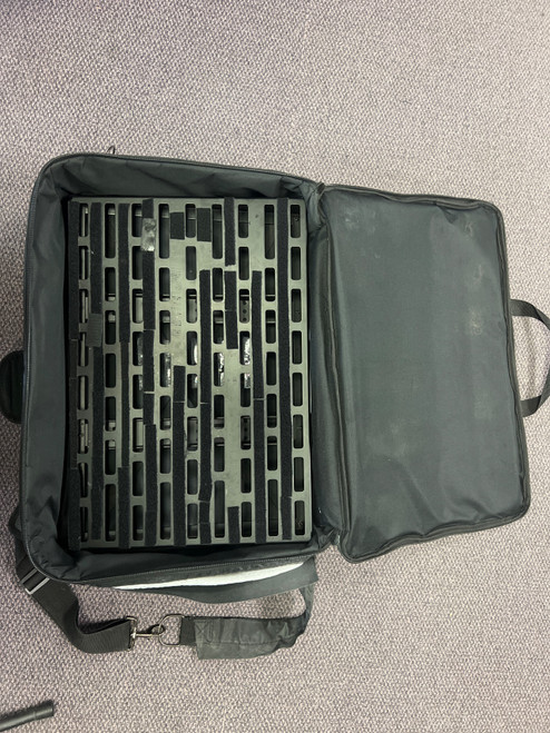 Vist Large View of Product Image Which is Used ROCKBOARD BY WARWICK CINQUE 5.2 W/BAG Pedal Board